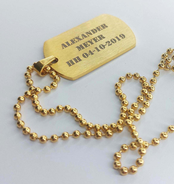 Dog Tag Anhängerkette HARDY